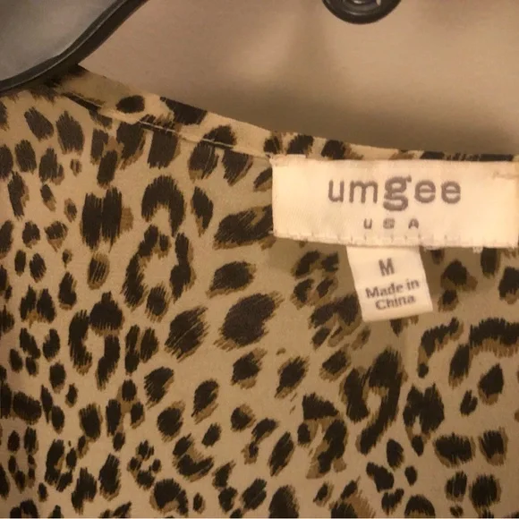 Umgee leopard print duster - Picture 3 of 4